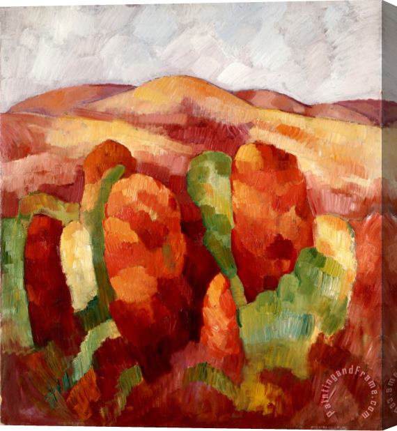 Marsden Hartley Mountains, No. 19 Stretched Canvas Print / Canvas Art