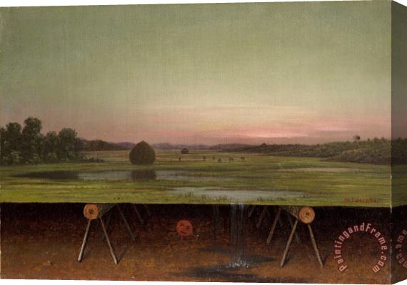 Martin Johnson Heade Gremlin in The Studio Stretched Canvas Painting / Canvas Art