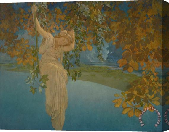 Maxfield Parrish Reveries, 1913 Stretched Canvas Print / Canvas Art