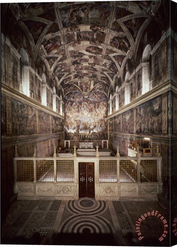 Michelangelo Buonarroti Sistine Chapel Stretched Canvas Painting / Canvas Art