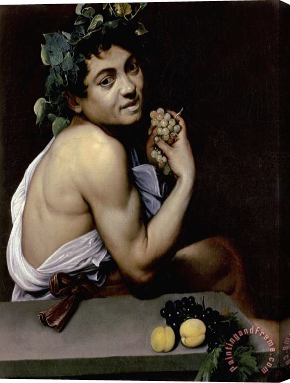 Michelangelo Merisi da Caravaggio The Sick Bacchus Stretched Canvas Painting / Canvas Art