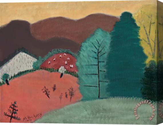 Milton Avery Early Spring, 1944 Stretched Canvas Print / Canvas Art