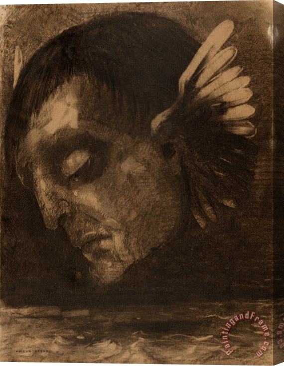 Odilon Redon Tears (les Pleurs) Stretched Canvas Print / Canvas Art