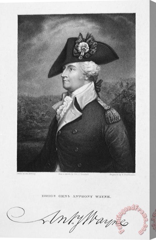 Others Anthony Wayne (1745-1796) Stretched Canvas Painting / Canvas Art