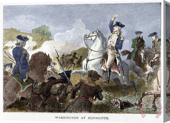 Others Battle Of Monmouth, 1778 Stretched Canvas Print / Canvas Art