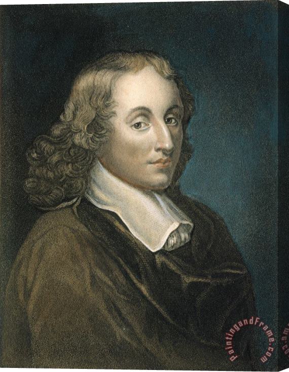 Others Blaise Pascal (1623-1662) Stretched Canvas Painting / Canvas Art