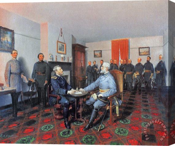 Others Civil War: Appomattox, 1865 Stretched Canvas Painting / Canvas Art