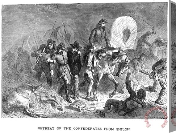 Others Civil War: Shiloh, 1862 Stretched Canvas Print / Canvas Art