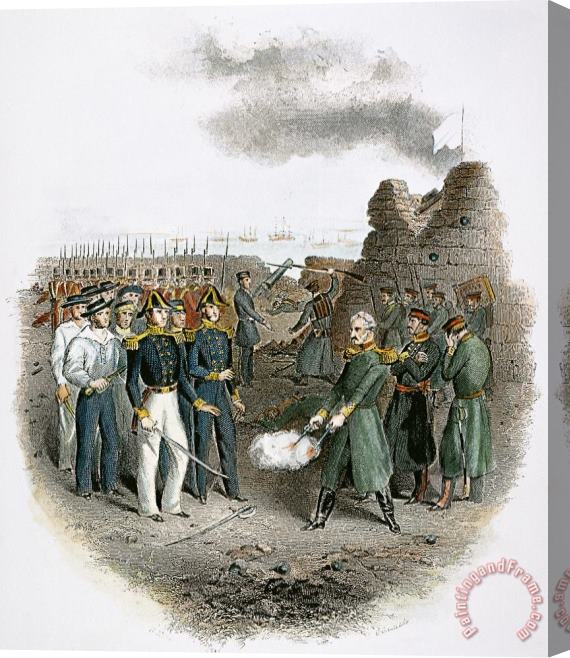Others Crimean War: Kinburn, 1855 Stretched Canvas Print / Canvas Art