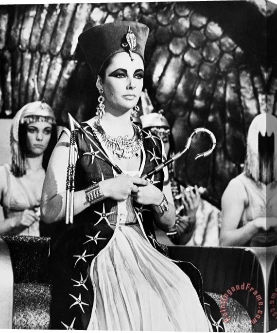 Others Film: Cleopatra, 1963 Stretched Canvas Print / Canvas Art