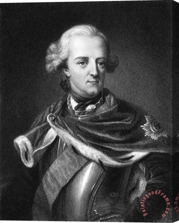 Others Frederick II (1712-1786) Stretched Canvas Print / Canvas Art