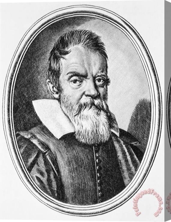 Others Galileo Galilei (1564-1642) Stretched Canvas Print / Canvas Art