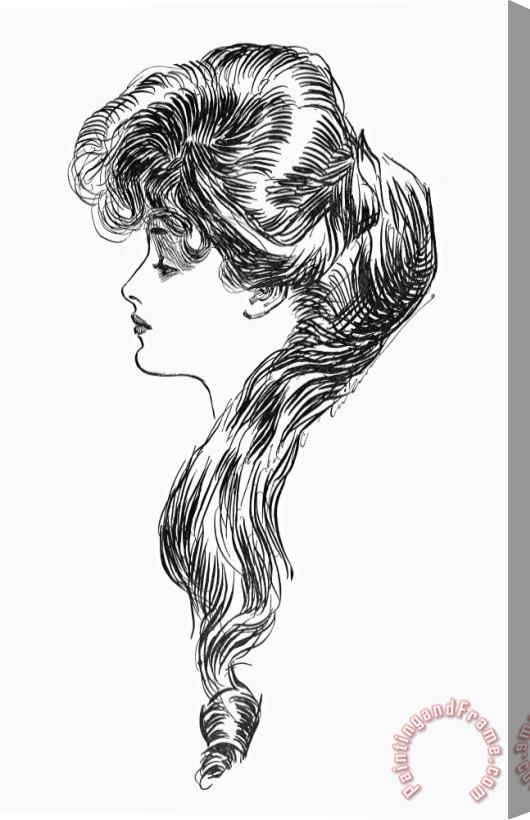 Others Gibson Girl, 1903 Stretched Canvas Print / Canvas Art