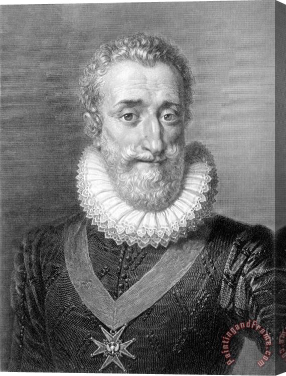 Others Henry Iv (1553-1610) Stretched Canvas Painting / Canvas Art