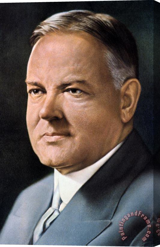 Others Herbert Hoover (1874-1964) Stretched Canvas Print / Canvas Art