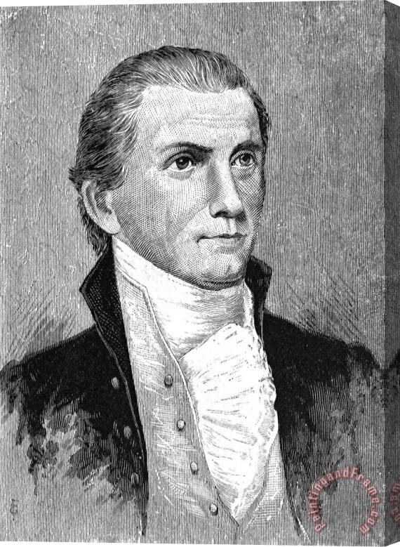 Others James Monroe (1758-1831) Stretched Canvas Print / Canvas Art