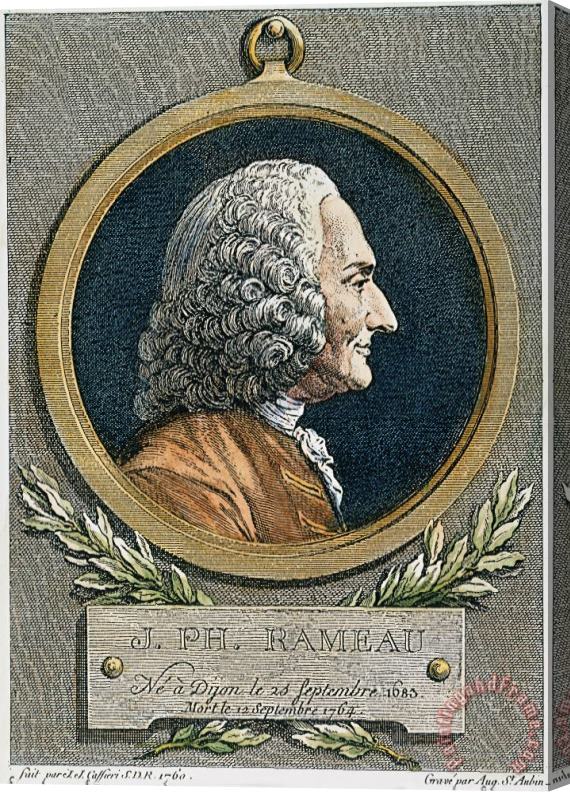 Others Jean Philippe Rameau Stretched Canvas Painting / Canvas Art