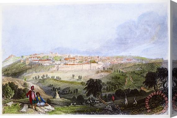 Others JERUSALEM, c1870 Stretched Canvas Print / Canvas Art