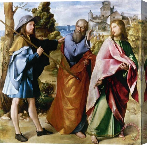 Others Jesus: Resurrection Stretched Canvas Print / Canvas Art