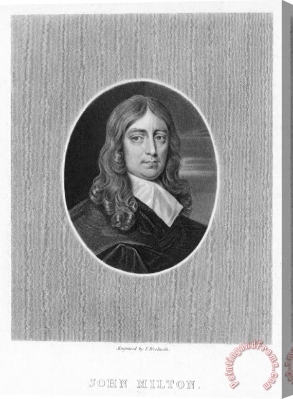 Others John Milton (1608-1674) Stretched Canvas Print / Canvas Art