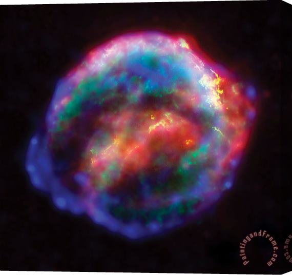 Others Kepler S Supernova Stretched Canvas Print / Canvas Art