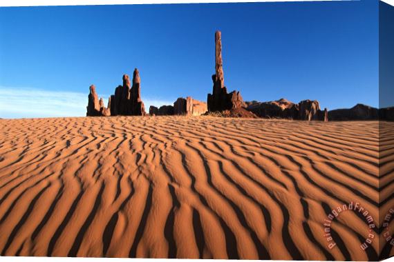 Others New Mexico Monument Valley Stretched Canvas Print / Canvas Art