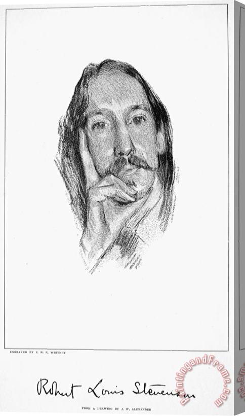 Others Robert Louis Stevenson Stretched Canvas Painting / Canvas Art