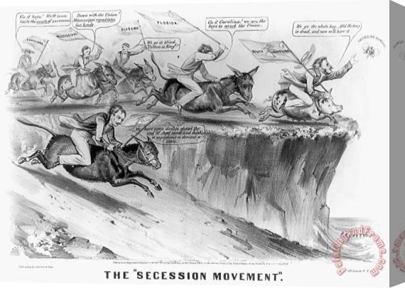 Others Secession Cartoon, 1861 Stretched Canvas Print / Canvas Art