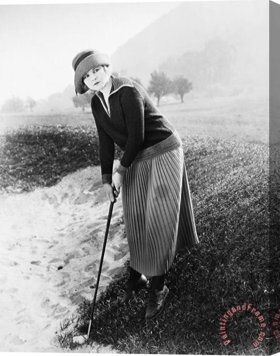 Others Silent Film Still: Golf Stretched Canvas Painting / Canvas Art