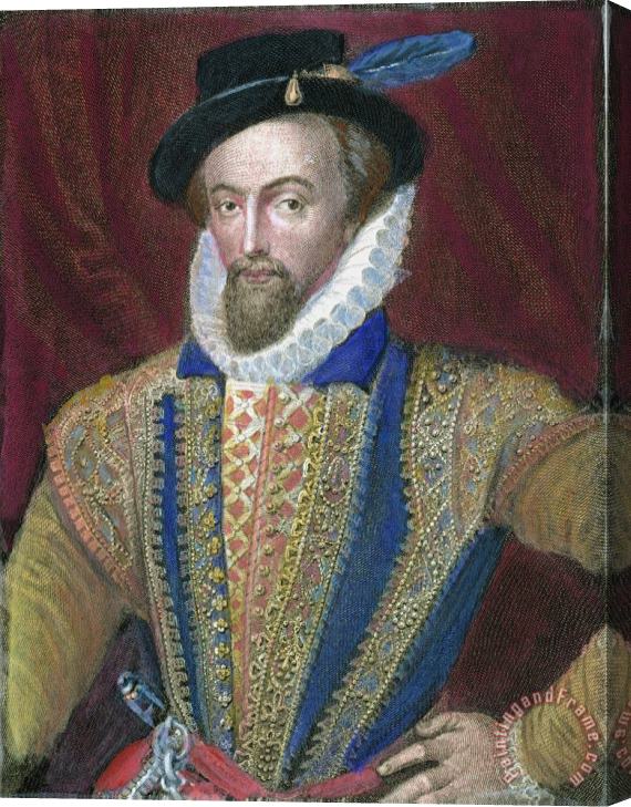 Others Sir Walter Raleigh Stretched Canvas Print / Canvas Art