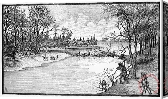 Others Spirit Lake Massacre, 1857 Stretched Canvas Painting / Canvas Art