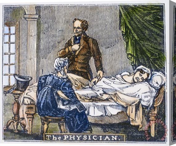 Others The Physician, 1835 Stretched Canvas Print / Canvas Art