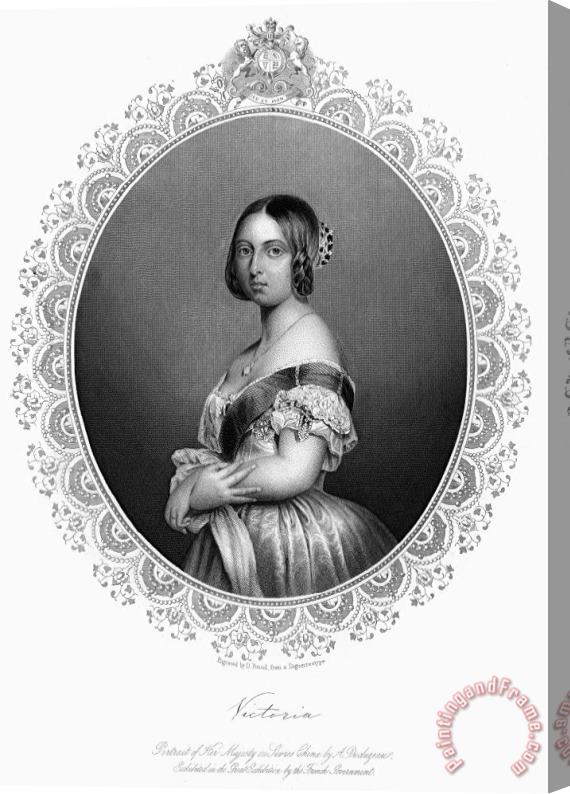 Others Victoria Of England Stretched Canvas Print / Canvas Art