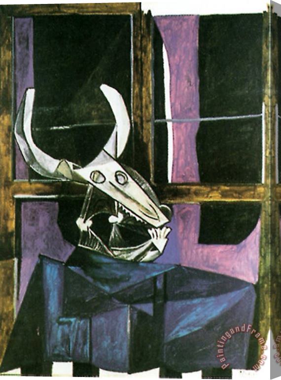 Pablo Picasso Crane De Boeuf 1942 Stretched Canvas Painting / Canvas Art