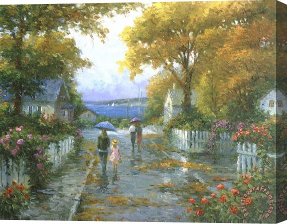 pallet Cherished Fondness Stretched Canvas Painting / Canvas Art