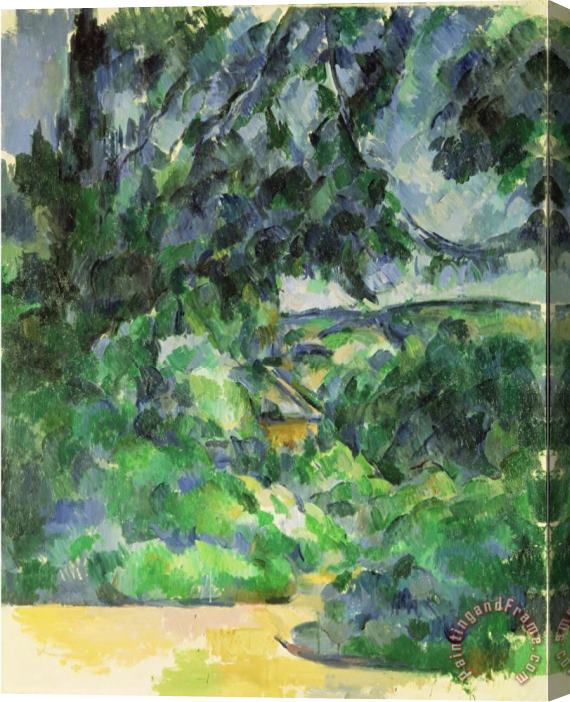 Paul Cezanne Blue Landscape C 1903 Stretched Canvas Print / Canvas Art
