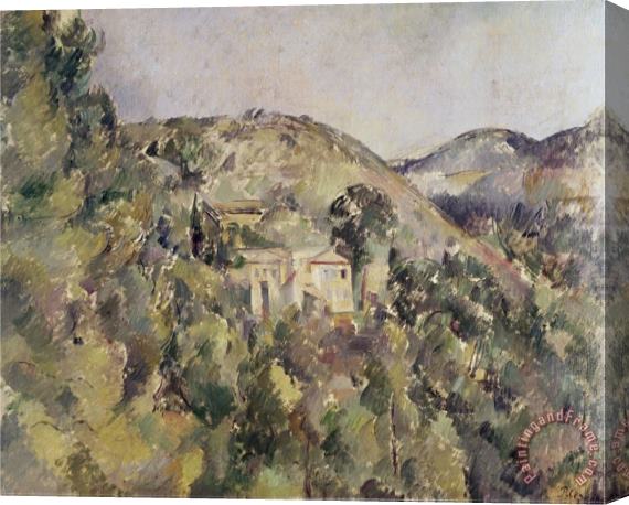 Paul Cezanne La Collines Des Pauvres Stretched Canvas Print / Canvas Art