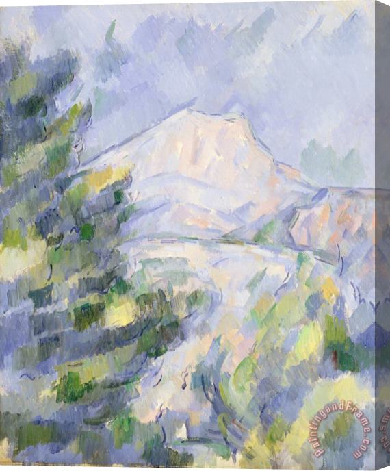 Paul Cezanne Mont Sainte Victoire C 1904 06 Oil on Canvas Stretched Canvas Print / Canvas Art