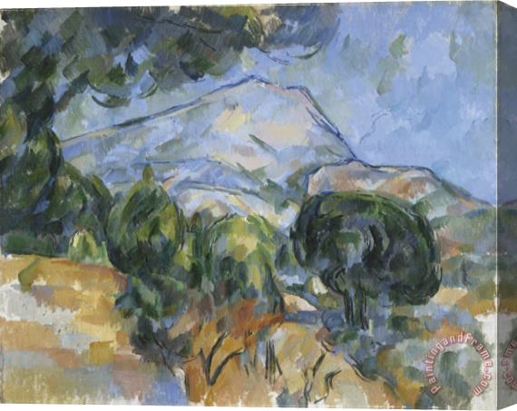Paul Cezanne Mount Sainte Victorie C 1904 Stretched Canvas Print / Canvas Art