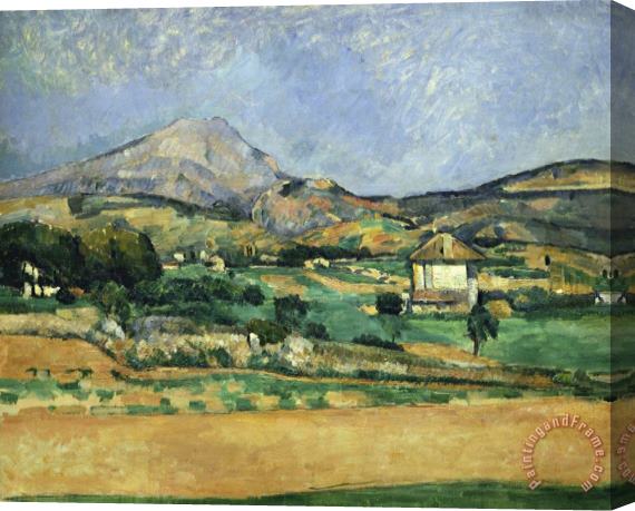 Paul Cezanne Plain of The Mount St Victoire Stretched Canvas Print / Canvas Art