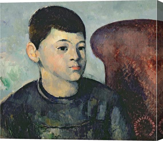 Paul Cezanne Portrait of The Artist S Son 1881 82 Stretched Canvas Painting / Canvas Art