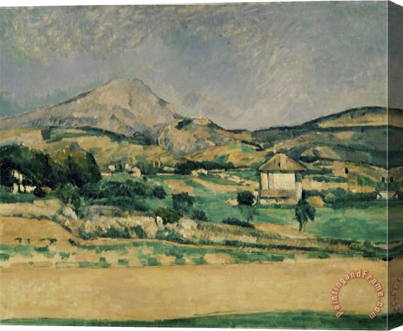 Paul Cezanne Valley of Mount St Victoire Stretched Canvas Print / Canvas Art