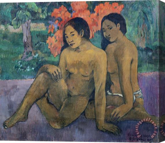 Paul Gauguin And the Gold of their Bodies Stretched Canvas Print / Canvas Art