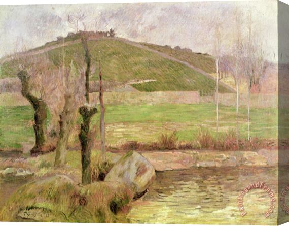 Paul Gauguin Landscape near Pont Aven Stretched Canvas Painting / Canvas Art