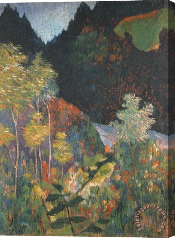 Paul Gauguin Landscape Stretched Canvas Painting / Canvas Art