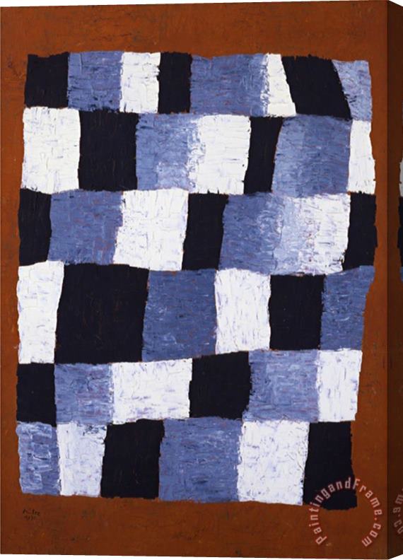 Paul Klee Rhythmically Rhythmisches Stretched Canvas Print / Canvas Art