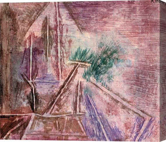 Paul Klee Wege Im Sand II Stretched Canvas Print / Canvas Art