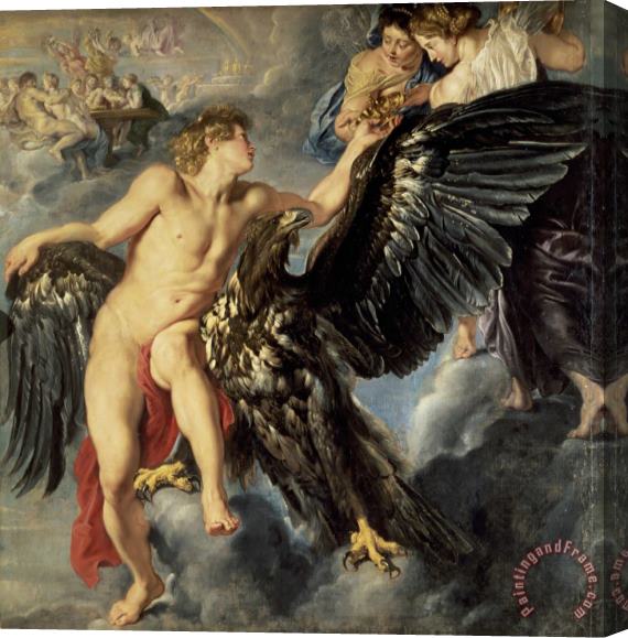 Peter Paul Rubens The Kidnapping of Ganymede Stretched Canvas Print / Canvas Art