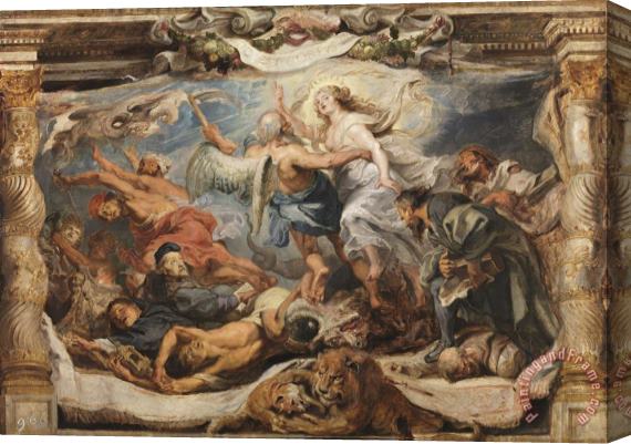 Peter Paul Rubens The Triumph of Truth Over Heresy Stretched Canvas Print / Canvas Art