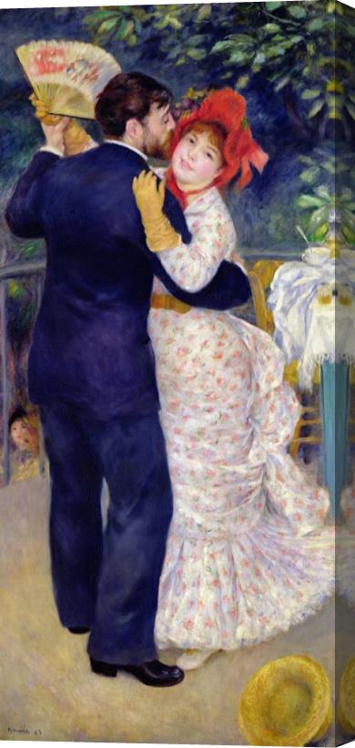 Pierre Auguste Renoir A Dance in the Country Stretched Canvas Painting / Canvas Art